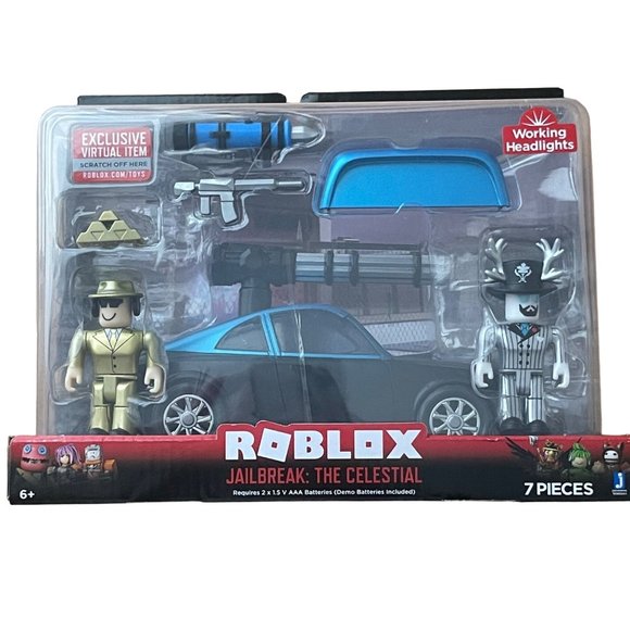 Roblox Action Collection - Jailbreak: The Celestial Deluxe Vehicle Brand New - Picture 1 of 6